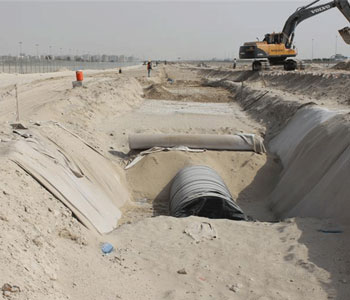 阿联酋的水管项目